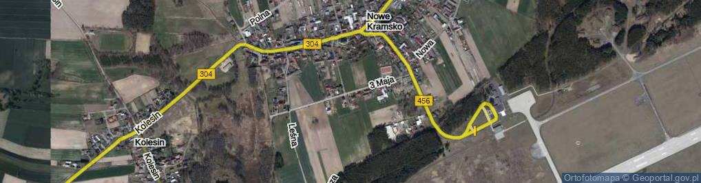 Zdjęcie satelitarne 3 Maja ul.